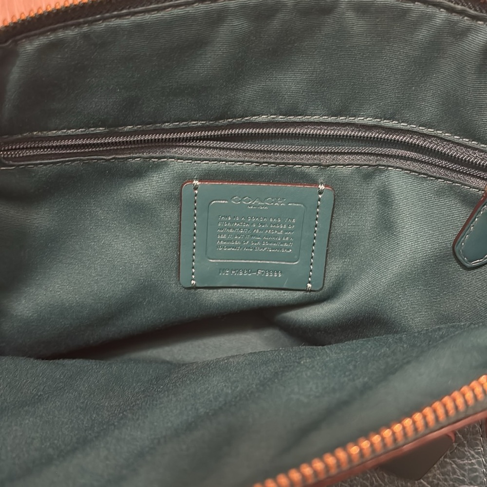 Coach Teal Crossbody Bag - Picture 5 of 5
